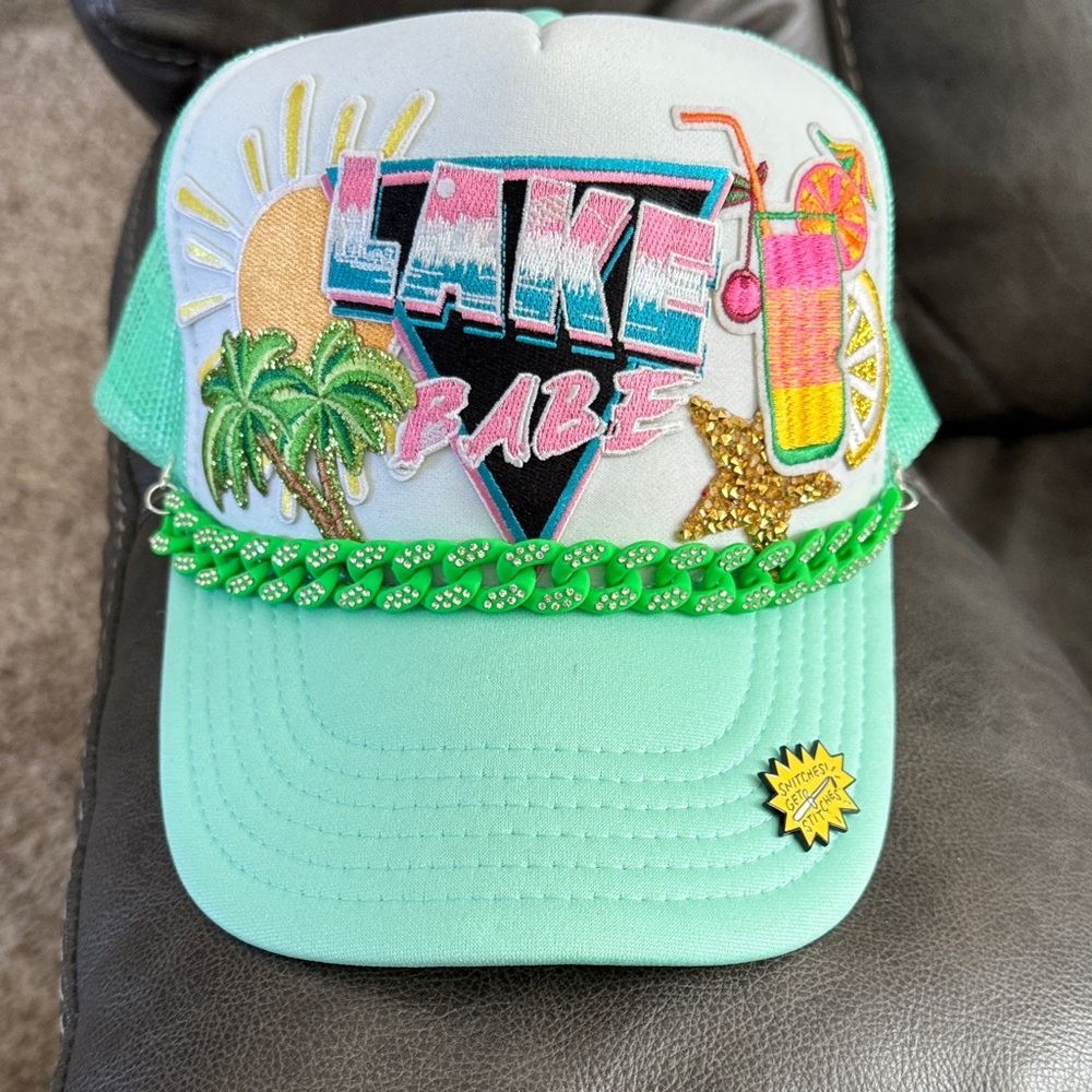 Lake Babe Embroidered Cap